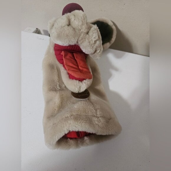 Vintage Ganz 80s Wrinkles Dog Hand Puppet Plush Heritage Collection Grey 10” - Picture 7 of 8